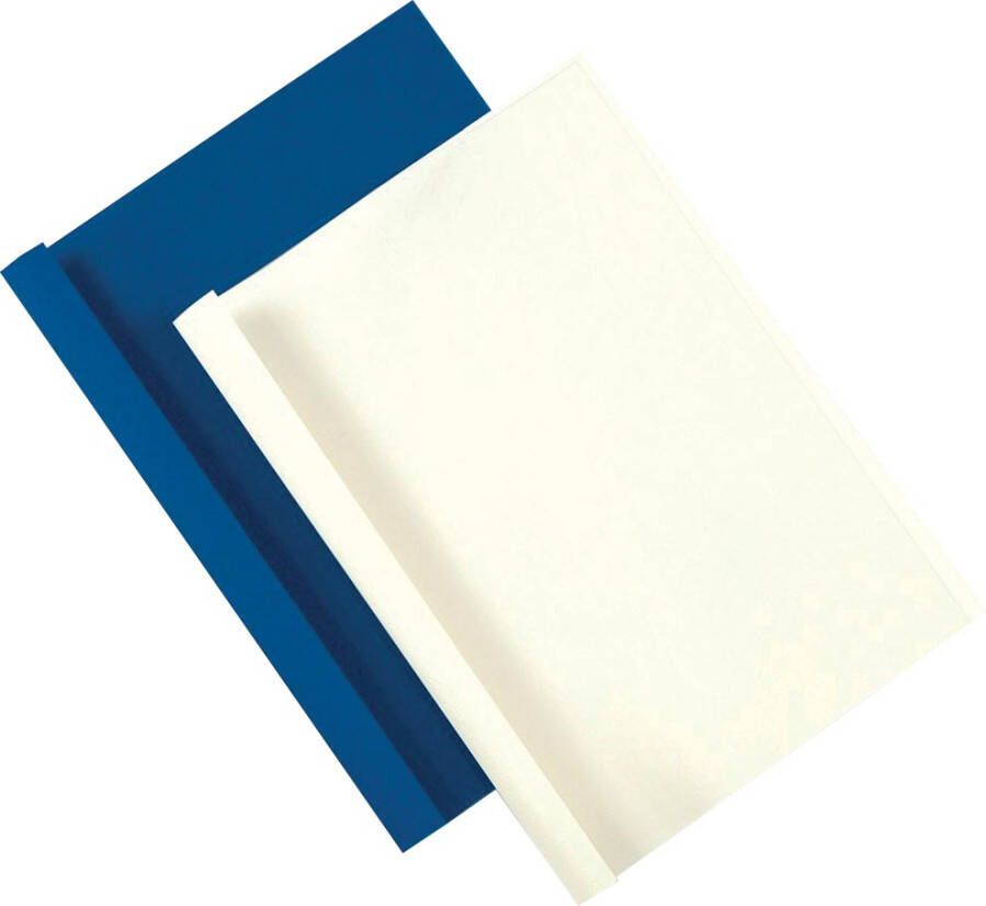 Fellowes thermische omslagen ft A4 PVC lederlook rug 1 5 mm pak van 100 stuks wit