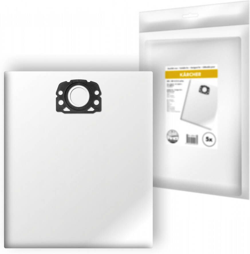 Fevik stofzak Karcher WD MV 4 5 6 series pak van 5 stuks