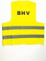 Fixfirst veiligheidsvest geel XL (volwassen) met opdruk BHV - Thumbnail 1