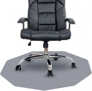 Floortex Cleartex vloermat Chairmat 9-hoek voor harde en solide oppervlakken ft 98 x 98 cm