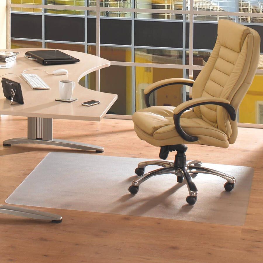 Floortex Stoelmat Computex voor harde oppervlakken formaat 120 x 150 cm rechthoekig