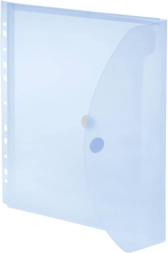 Foldersys geperforeerde showtas A4 blauw