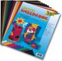 Folia golfkarton ft 50 x 70 cm pak met 10 vellen geassorteerde kleuren - Thumbnail 2