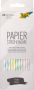 Folia papieren rietjes ophangbaar doosje van 25 stuks pastel strepen - Thumbnail 1