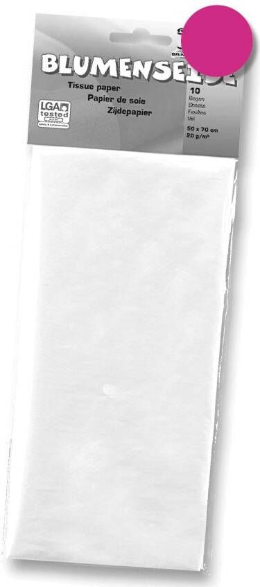 Folia zijdepapier fuchsia