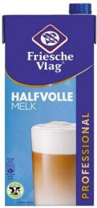 Friesche Vlag Langlekker koffiemelk pak van 1 liter halfvolle melk