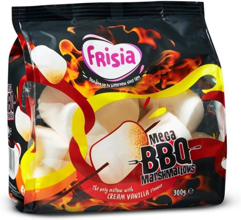 Frisia BBQ marshmallow zak van 300 gram