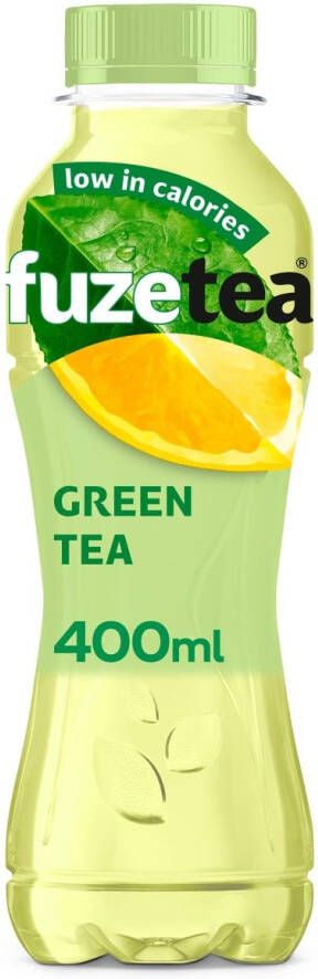 Fuze tea groene thee frisdrank fles van 40 cl pak van 12 stuks