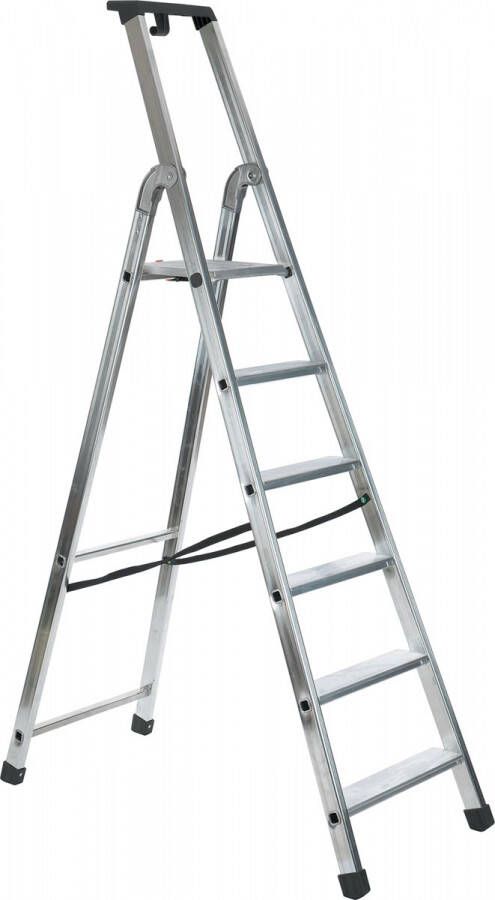 Galico industriële trapladder quadra 6 treden