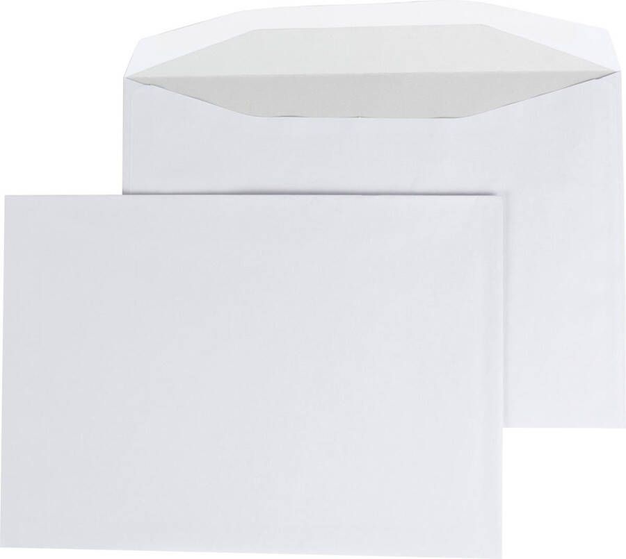 Gallery enveloppen ft 156 x 220 mm stripsluiting binnenzijde grijs doos van 500 stuks