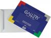 Gallery enveloppen ft 229 x 324 mm, gegomd, binnenzijde blauw, pak van 10 stuks online kopen