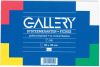 Gallery gekleurde systeemkaarten, ft 10 x 15 cm, gelijnd, pak van 120 stuks online kopen
