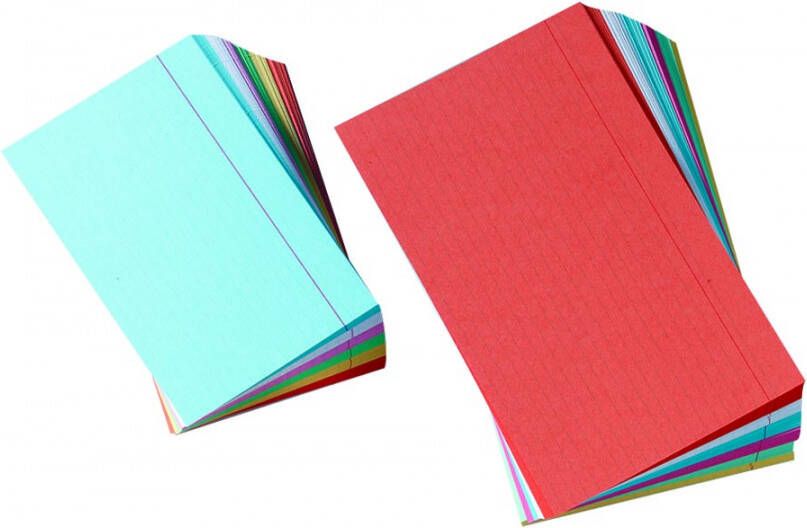 Gallery gekleurde systeemkaarten ft 12, 5 x 20, gelijnd online kopen