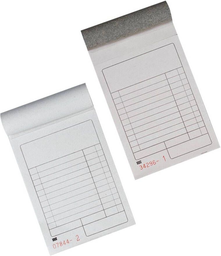 Gallery kassablok ft 10 x 16 cm zonder rug uit karton