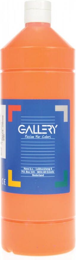 Gallery Plakkaatverf flacon van 1.000 ml oranje