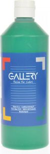 Gallery plakkaatverf flacon van 500 ml donkergroen