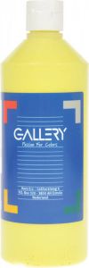 Gallery plakkaatverf flacon van 500 ml lichtgeel