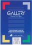 Gallery witte etiketten Ft 105 x 74 mm (b x h) rechte hoeken doos van 800 etiketten - Thumbnail 2