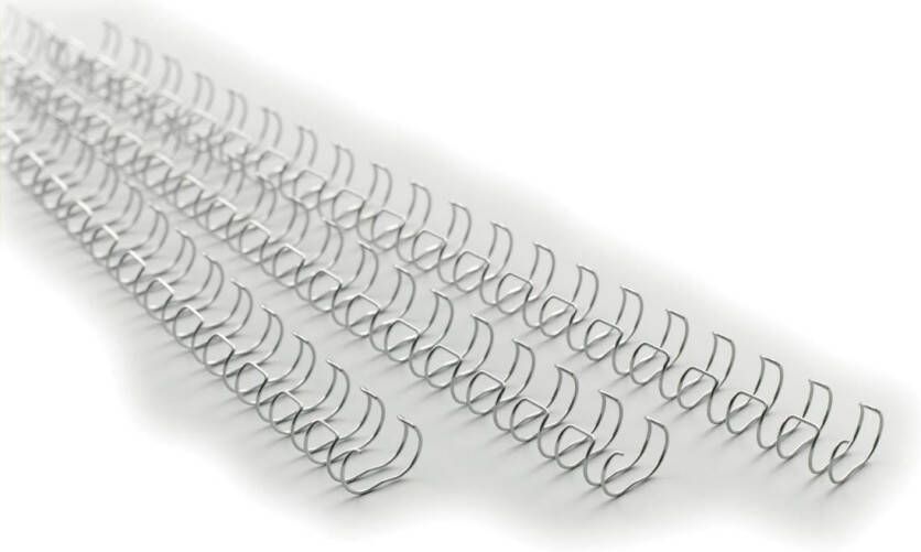 GBC MultiBind draadruggen doos van 100 stuks 6 mm zilver
