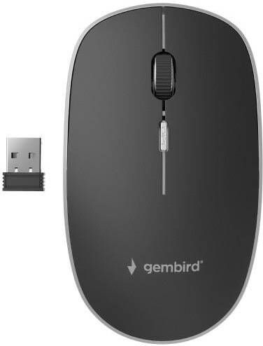 Gembird draadloze optische muis zwart