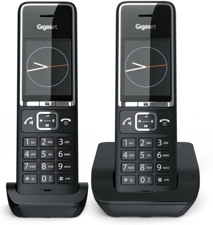 Gigaset Comfort 550 Duo DECT draadloze telefoon met extra handset zwart