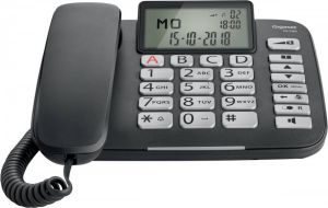 Gigaset DL580 vaste telefoon grote toetsen zwart