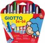 Giotto be bÃ¨ viltstiften Maxi kartonnen etui met 12 stuks in geassorteerde kleuren - Thumbnail 1