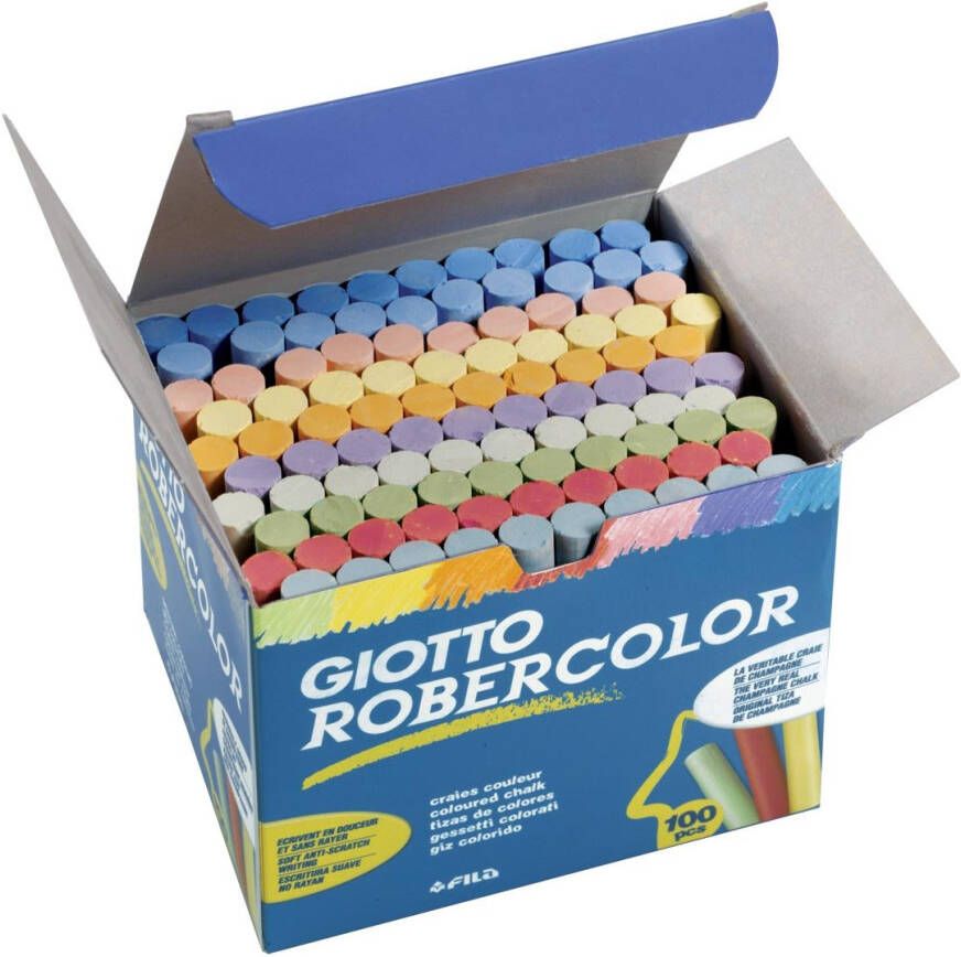 Giotto krijt Robercolor geassorteerde kleuren