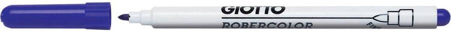 Giotto Robercolor whiteboardmarker fijn ronde punt blauw 12 stuks