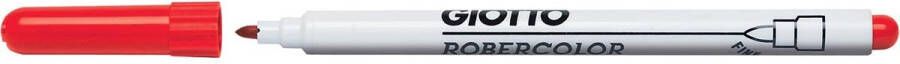 Giotto Robercolor whiteboardmarker fijn ronde punt rood 12 stuks - Foto 2