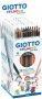 Giotto Stilnovo Skin Tones kleurpotloden ophangbaar kartonnen etui met 12 potloden - Thumbnail 3