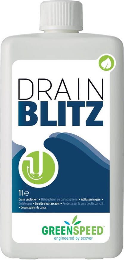 Greenspeed by ecover ontstopper Drain Blitz flacon van 1 liter