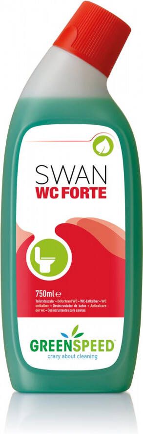 Greenspeed Swan toilet ontkalker flacon van 750 ml