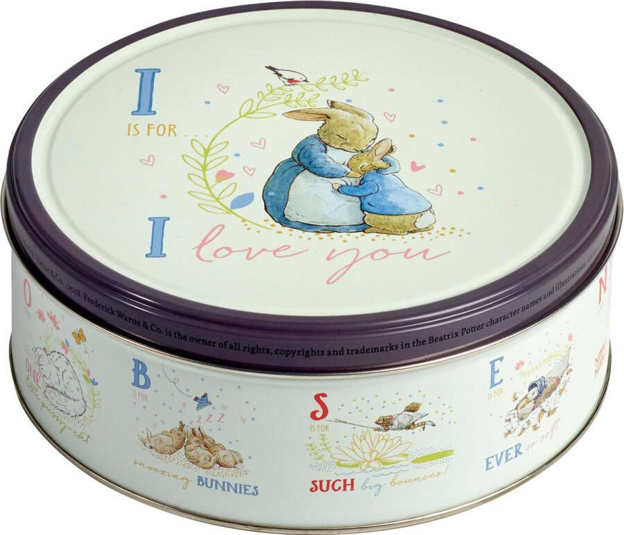 Hamlet Peter Rabbit koeken metalen doos van 150 gram