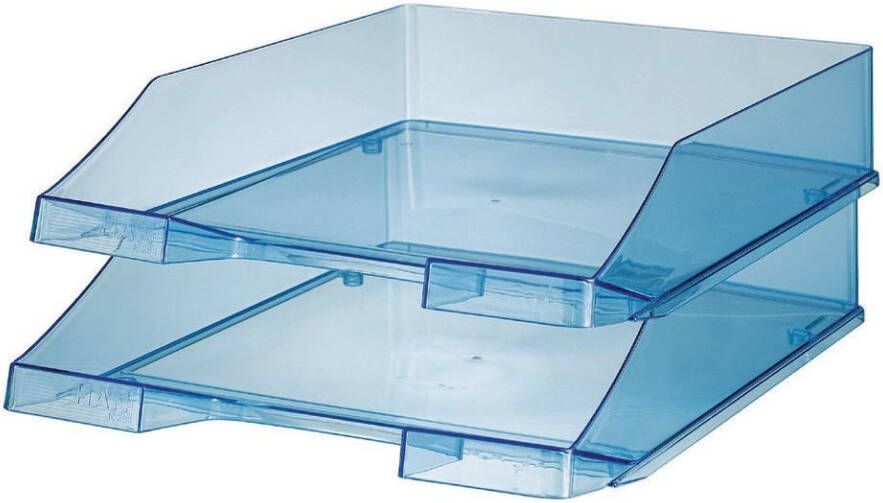 Han brievenbakje C4 transparant blauw