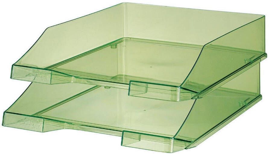 Han brievenbakje C4 transparant groen