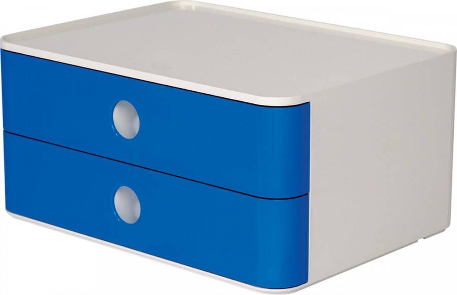 Han ladenblok Allison smart box met 2 laden wit blauw
