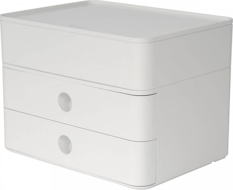 Han ladenblok Allison smart box plus met 2 laden en organisatiebak glanzend wit
