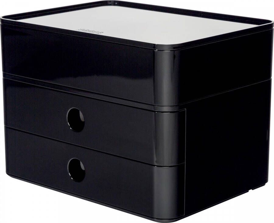 Han ladenblok Allison smart box plus met 2 laden en organisatiebak zwart