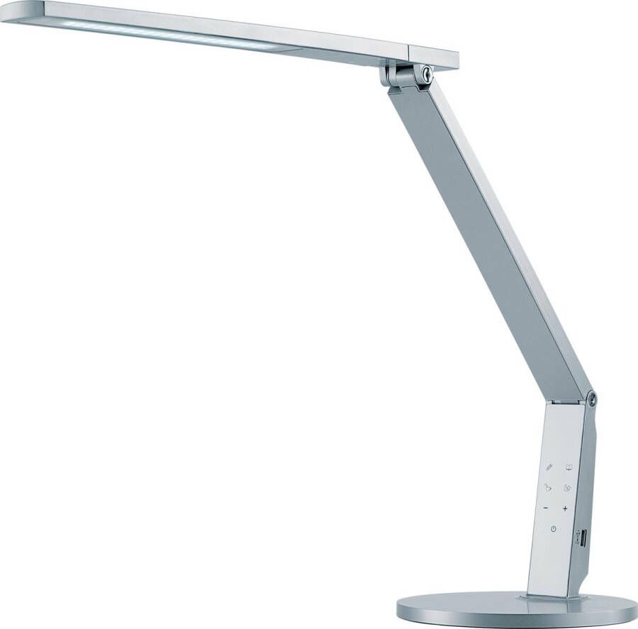 Hansa Bureaulamp led Vario Plus zilvergrijs