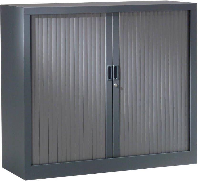 Henry Pierre Roldeurkast ft 100 x 120 x 43 cm antraciet