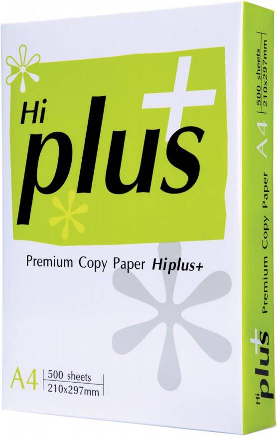 Hi-Plus Hi Plus Premium kopieerpapier ft A4 75 g pak van 500 vel