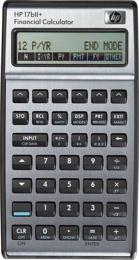 Hp financiële rekenmachine 17BII+