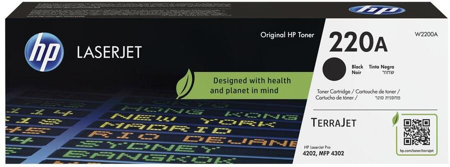 Hp toner 220A 2.000 pagina&apos;s OEM W2200A zwart