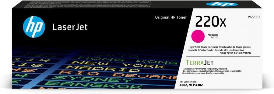 Hp toner 220X 5.500 pagina&apos;s OEM W2202X magenta