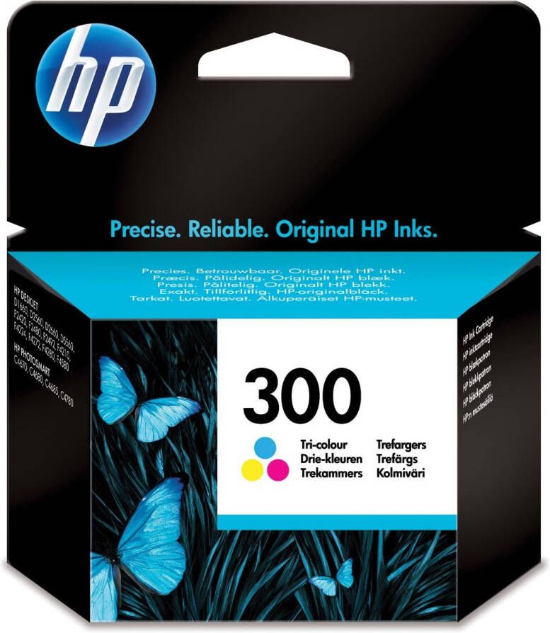 Hp inktcartridge 300 165 pagina&apos;s OEM CC643EE 3 kleuren