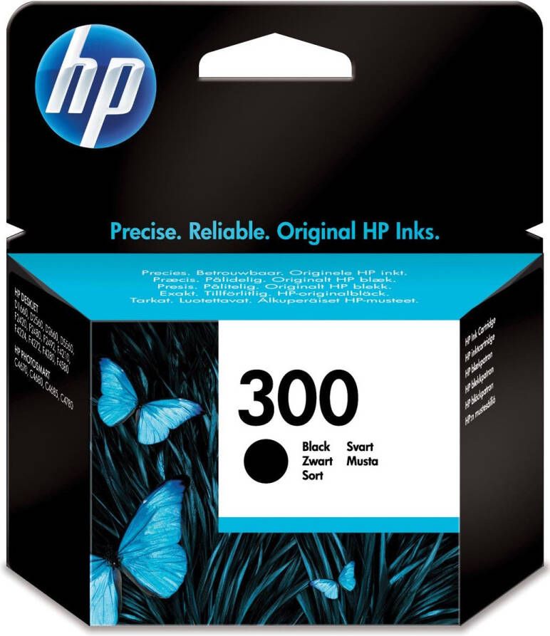 Hp inktcartridge 300 200 pagina&apos;s OEM CC640EE zwart