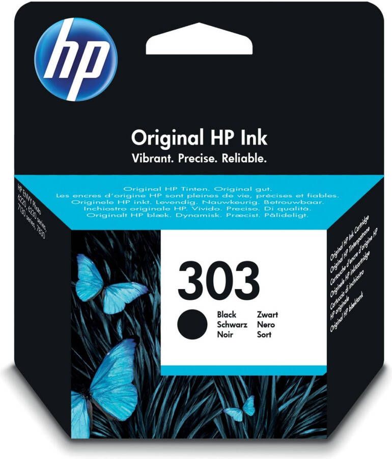 Hp inktcartridge 303 200 pagina&apos;s OEM T6N02AE zwart