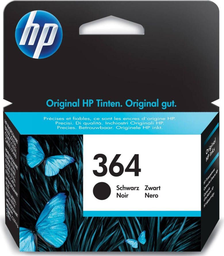 Hp inktcartridge 364 250 pagina&apos;s OEM CB316EE zwart