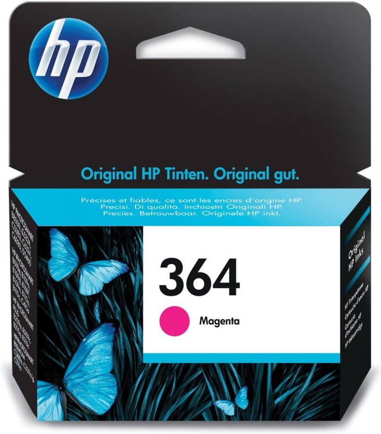 Hp inktcartridge 364 300 pagina&apos;s OEM CB319EE magenta